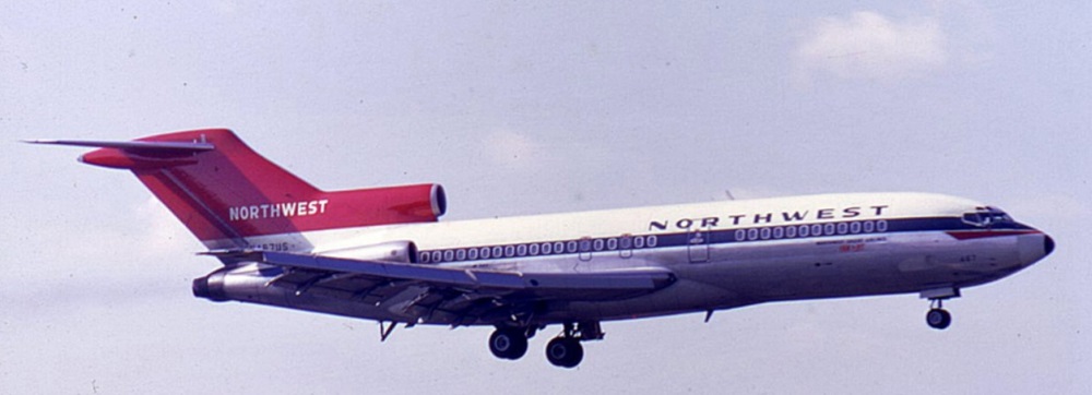 Kūpera nolaupītā Northwest Airlines Boeing 727 lidmašīna